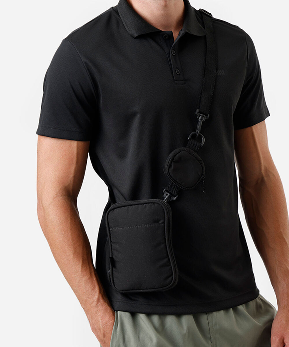 bolsa shoulder preto