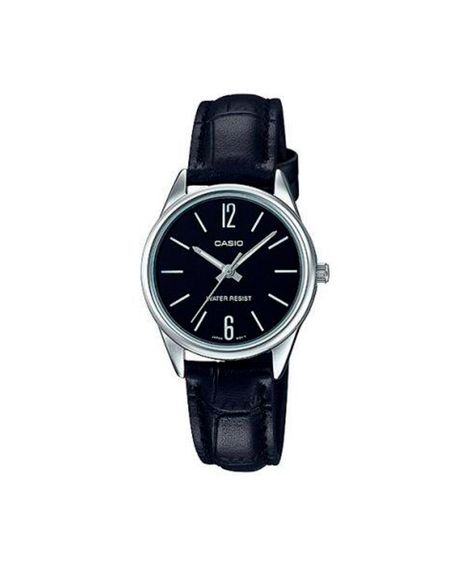 relógio feminino casio analógico ltp v005l 1budf prateado
