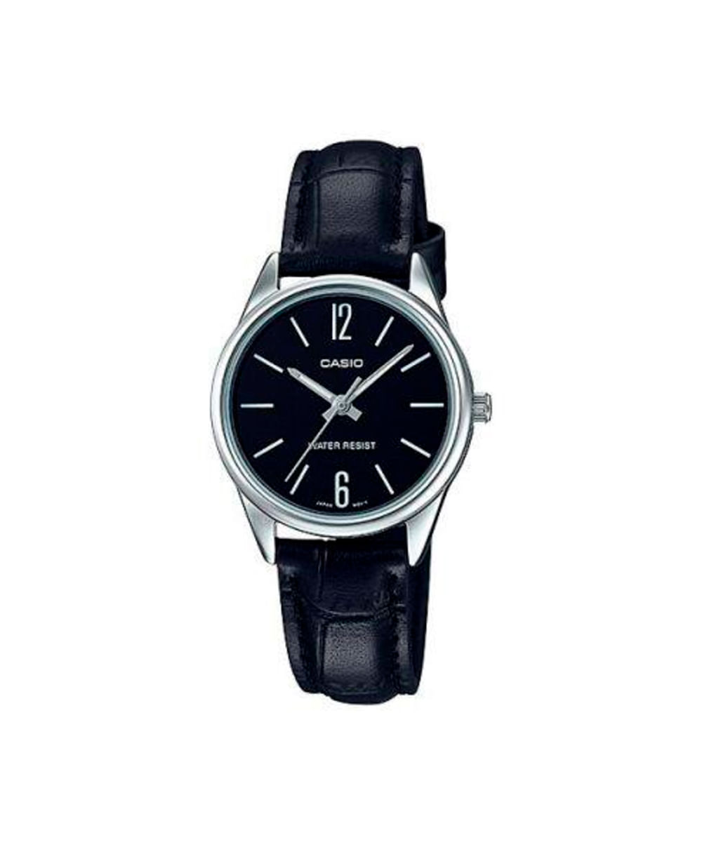 relógio feminino casio analógico ltp v005l 1budf prateado