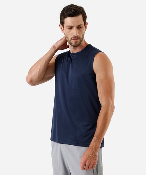 regata esportiva machão masculina azul