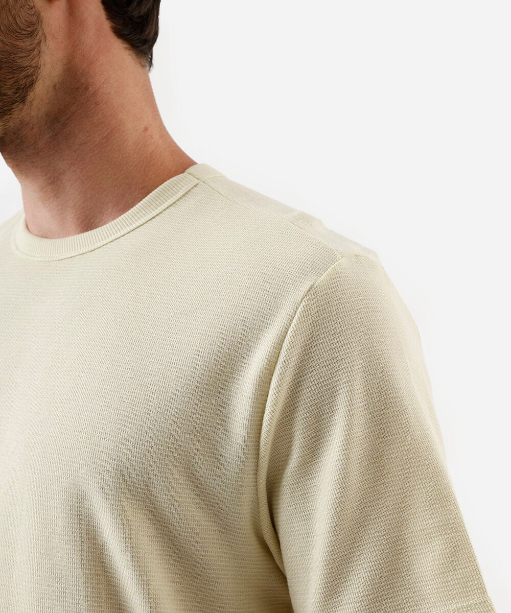camiseta comfort masculina manga curta verde