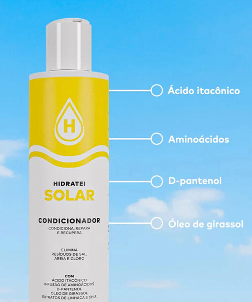 condicionador hidratei solar 200ml