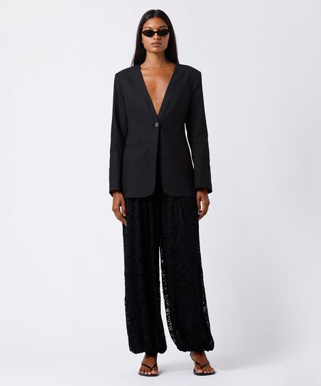 calça aladim feminina de renda mindset preta