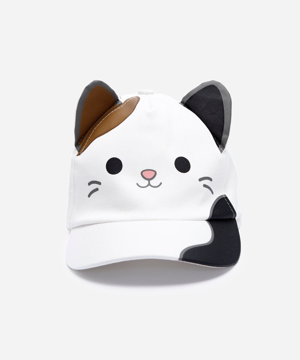 boné infantil squishmallows bege