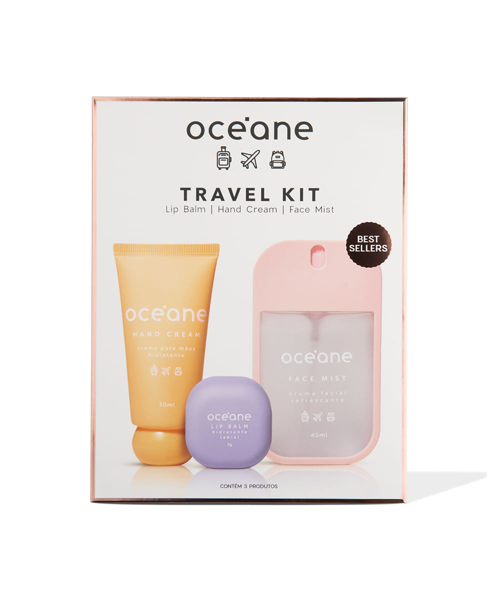 kit océane de viagem linha travel