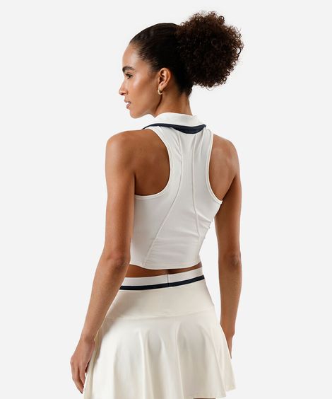 regata esportiva polo feminina off white