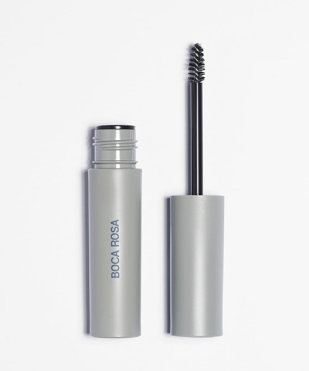 máscara boca rosa  para alinhamento de sobrancelhas em gel incolor translúcido