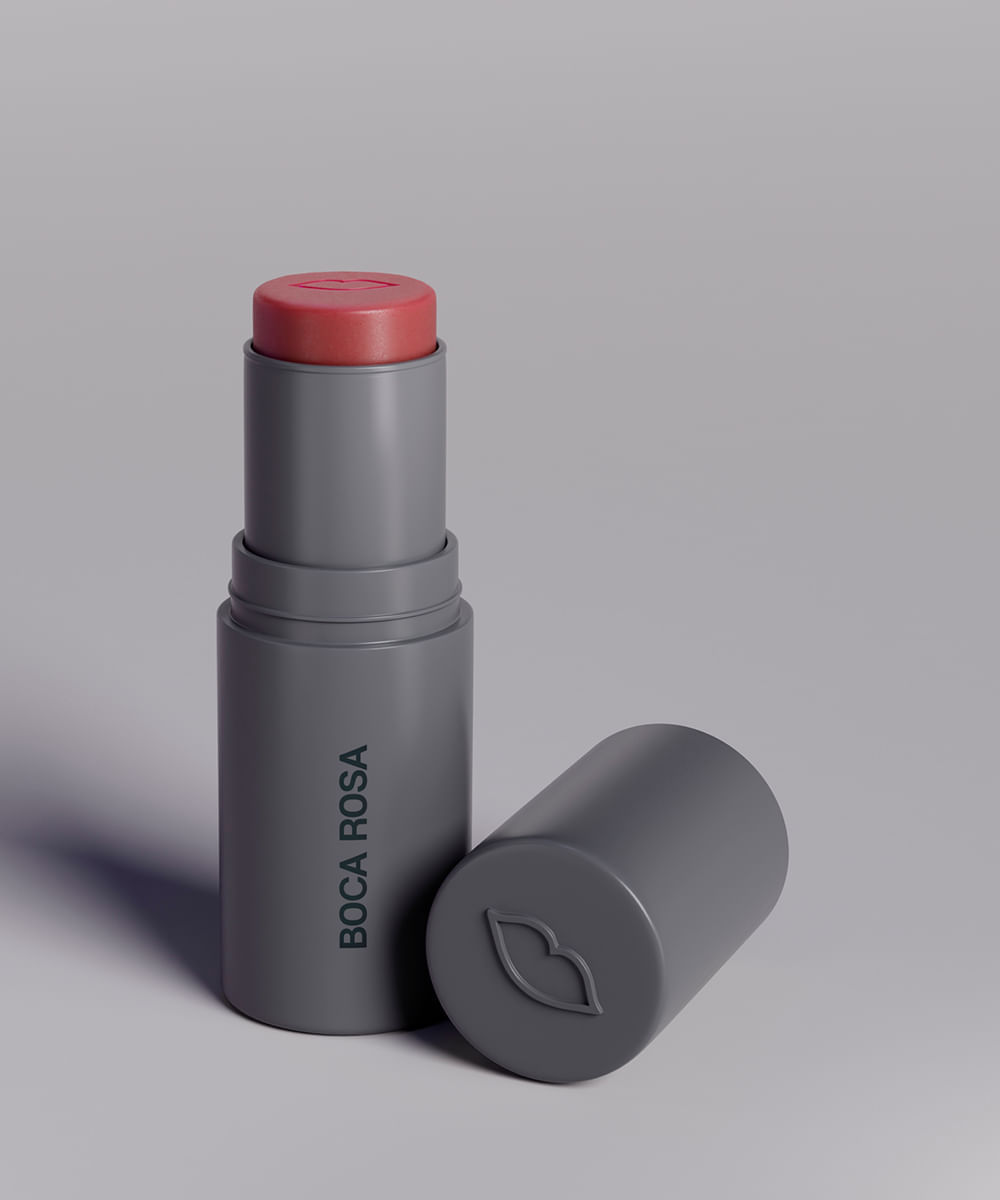 boca rosa stick cor blush sombra batom beaga