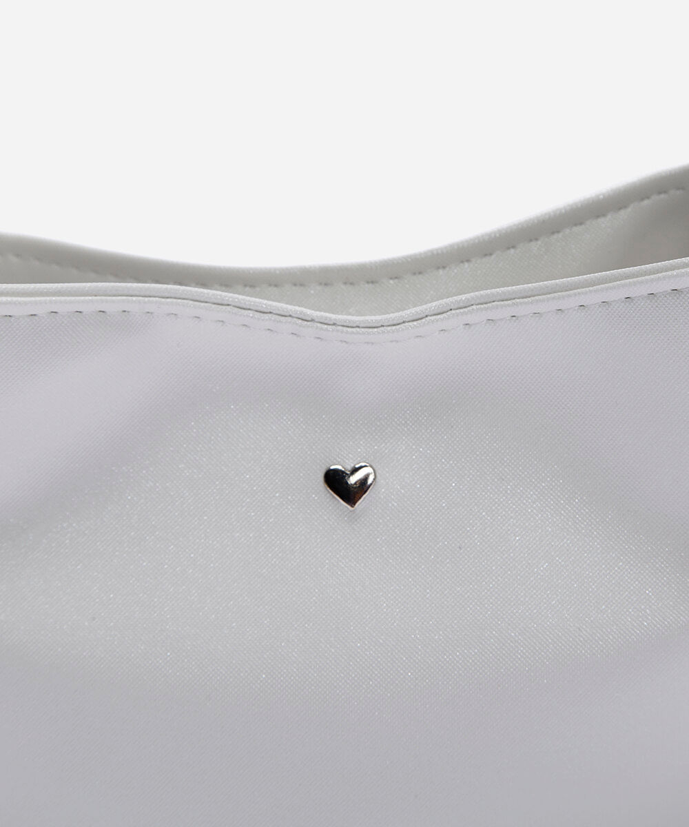 bolsa infantil laço branca