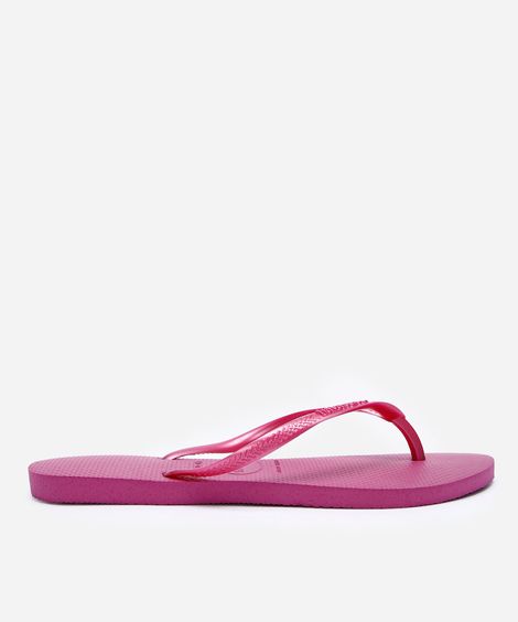 chinelo slim havaianas rosa