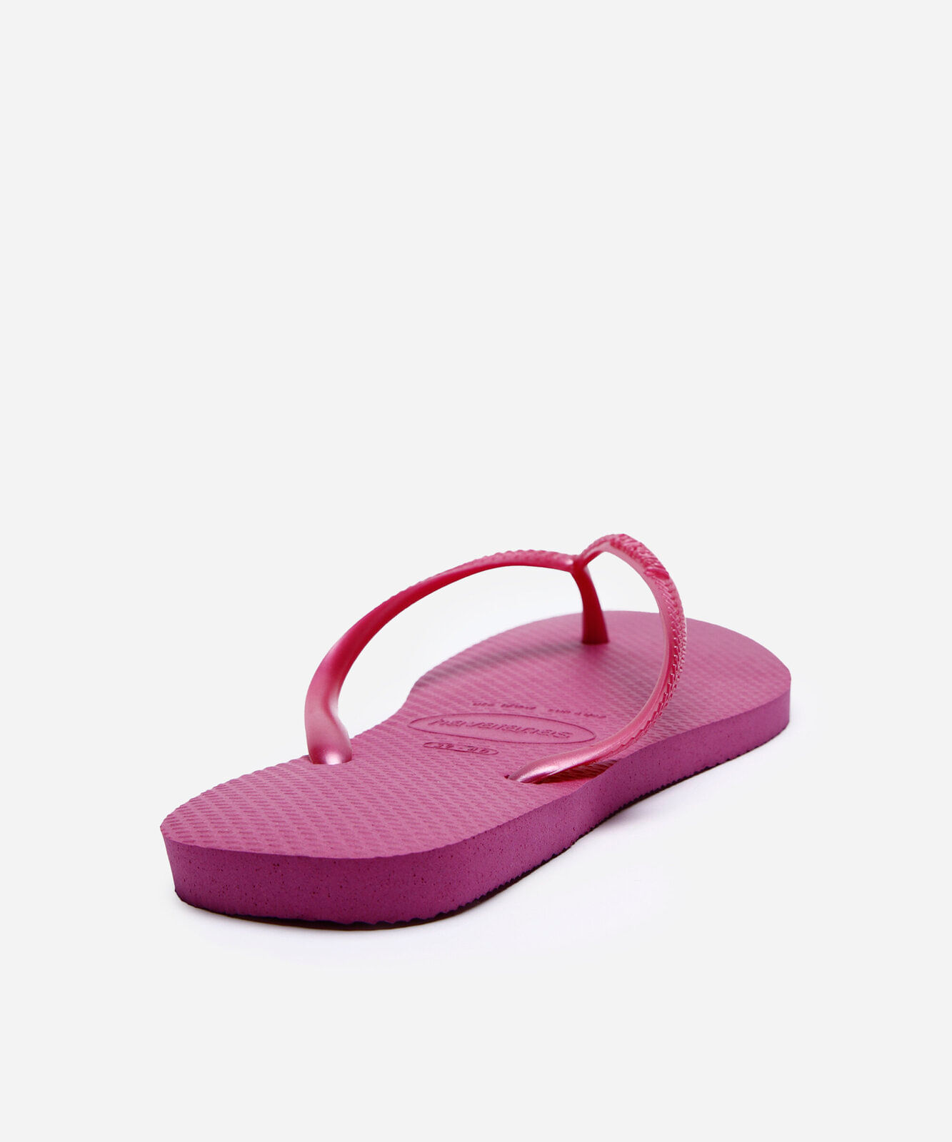chinelo slim havaianas rosa