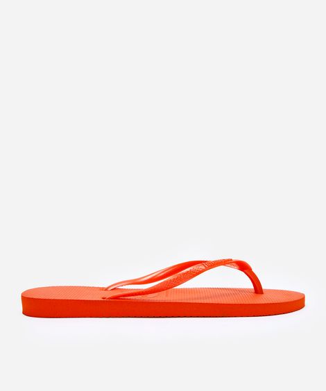 chinelo slim havaianas laranja