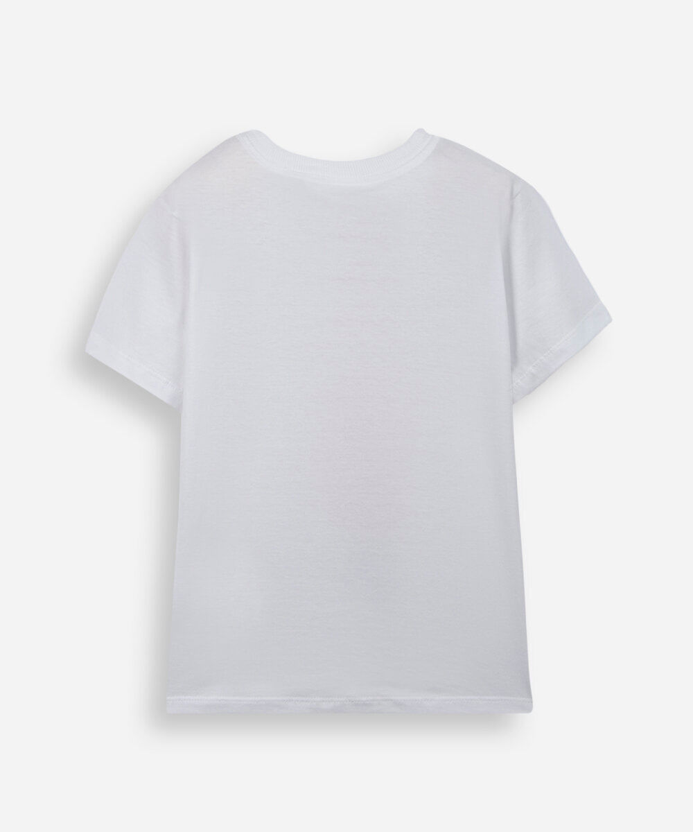 camiseta infantil de algodão goku dragon ball off white