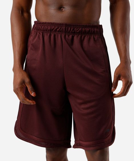 bermuda masculina texturizada vinho