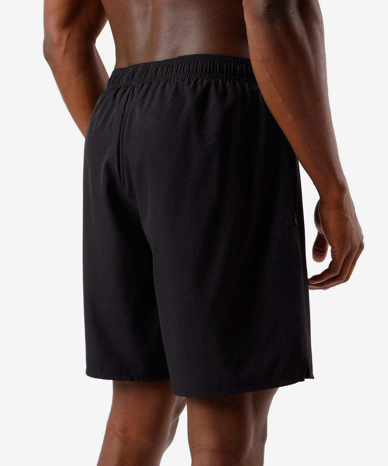 short masculino esportivo com bermuda interna preto