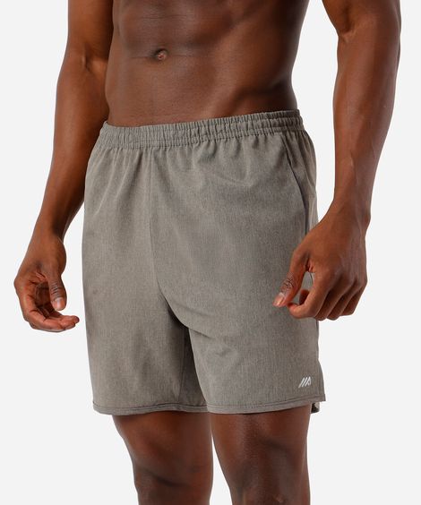 short masculino esportivo cinza