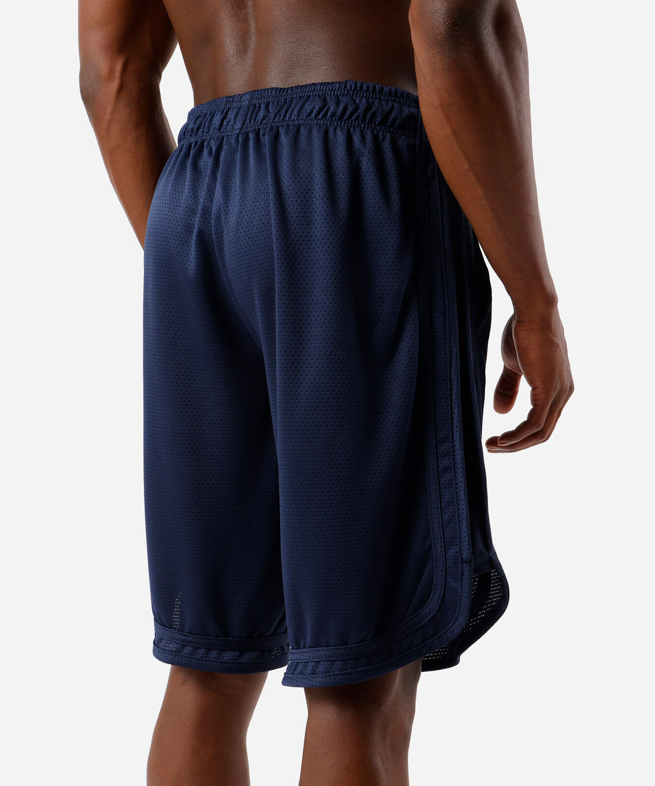 bermuda masculina texturizada azul