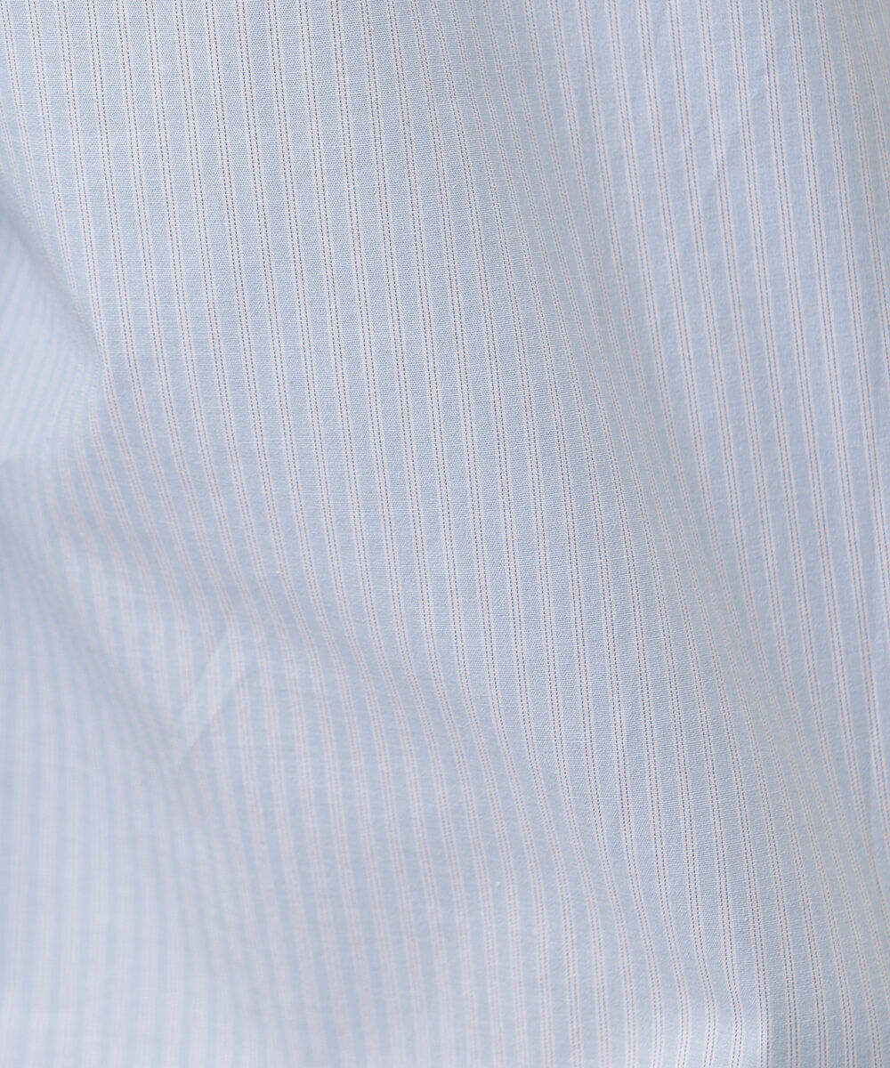 calça aladim feminina de algodão listrada mindset azul