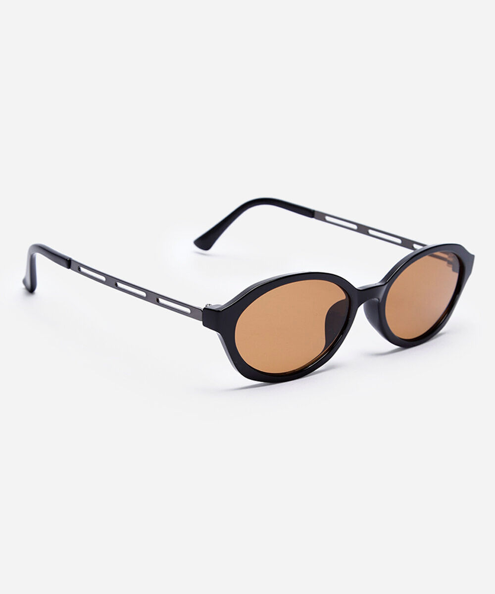 óculos de sol oval triton preto