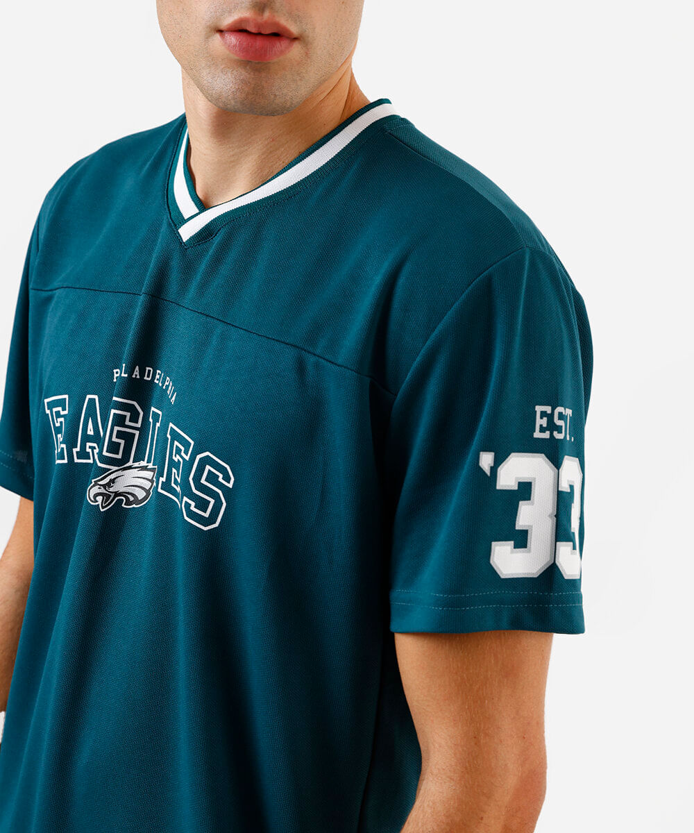 camiseta masculina eagles nfl verde