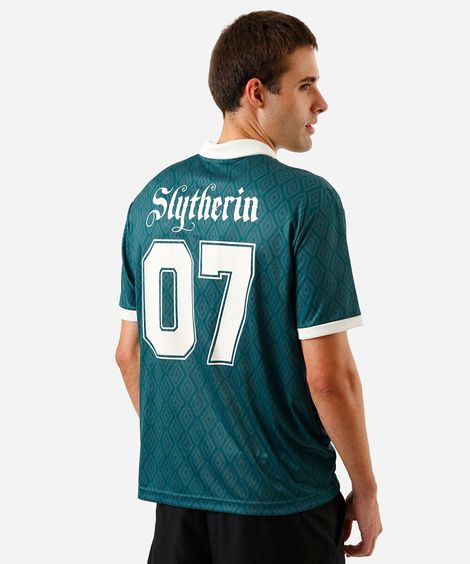 camiseta masculina polo oversized  sonserina verde