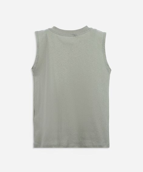 regata machão de algodão easy breeze days verde