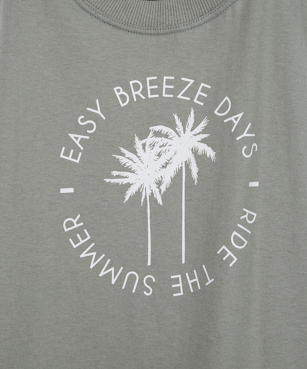 regata machão de algodão easy breeze days verde