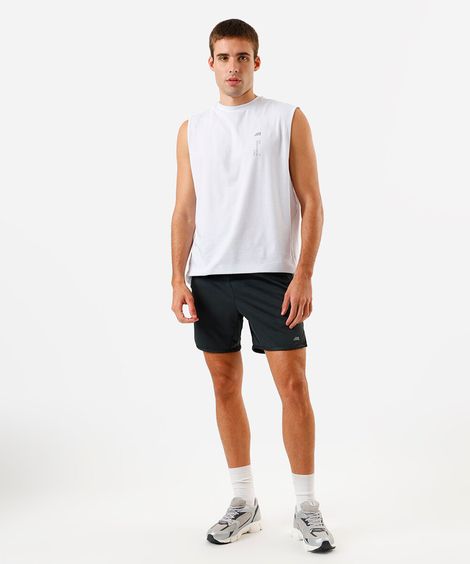 bermuda masculina texturizada verde