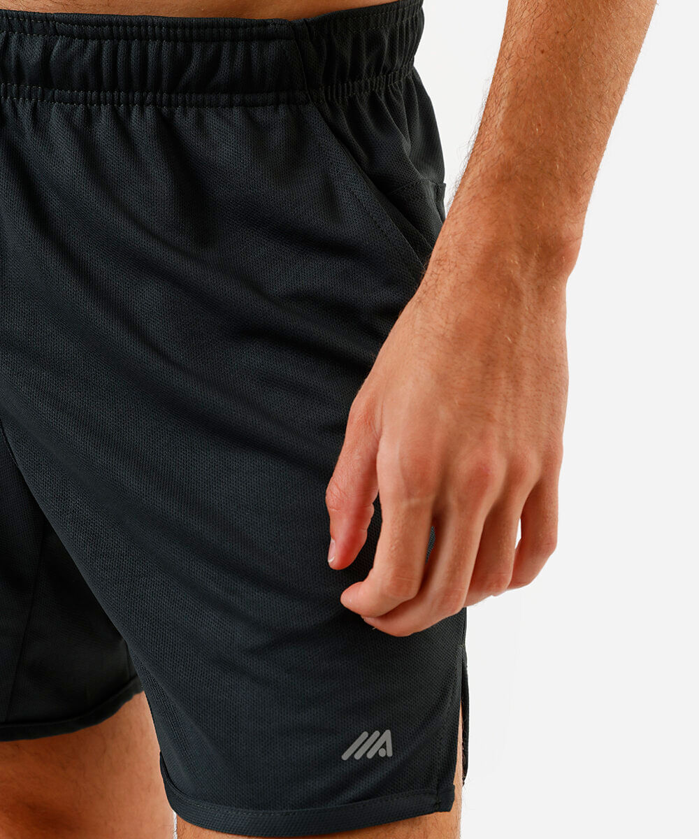 bermuda masculina texturizada verde