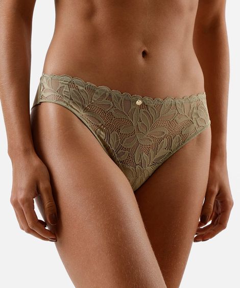 kit de 2 calcinhas com renda colorido