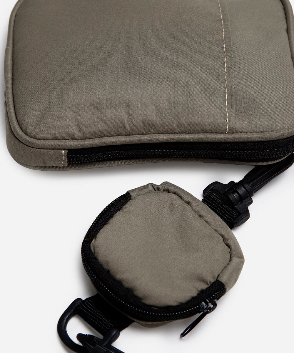bolsa shoulder bege