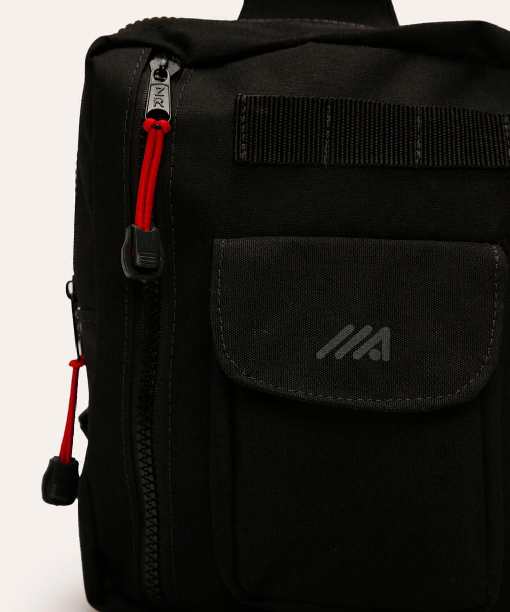 bolsa shoulder esportiva preto