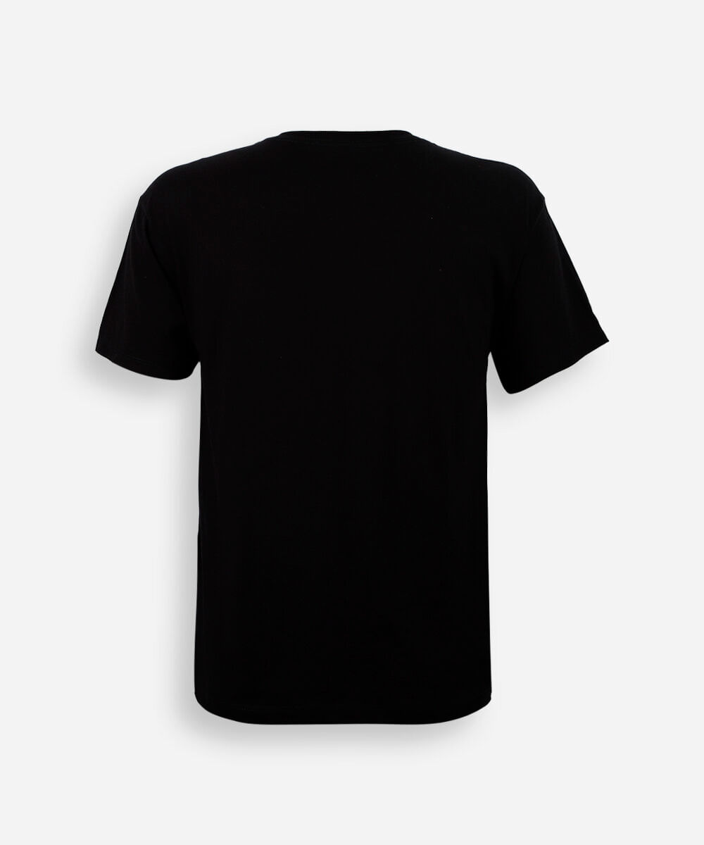 camiseta juvenil oversized saja boys preta