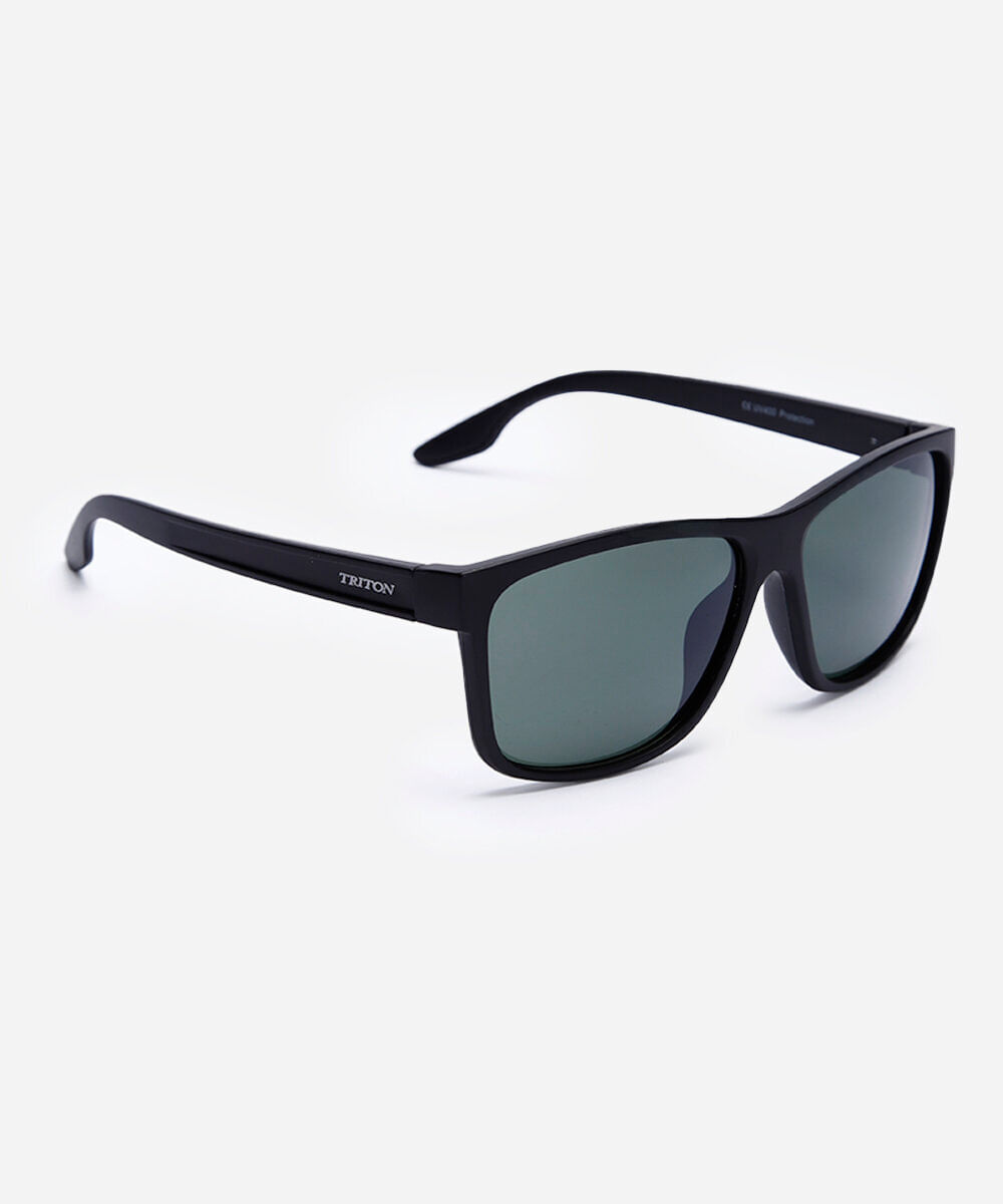 óculos de sol quadrado triton preto