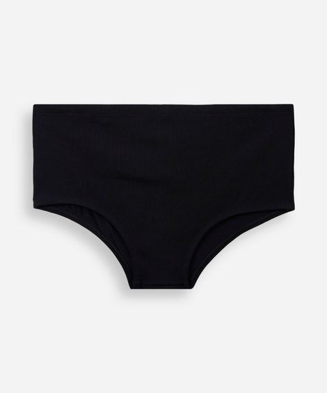 sunga masculina tradicional canelada preta