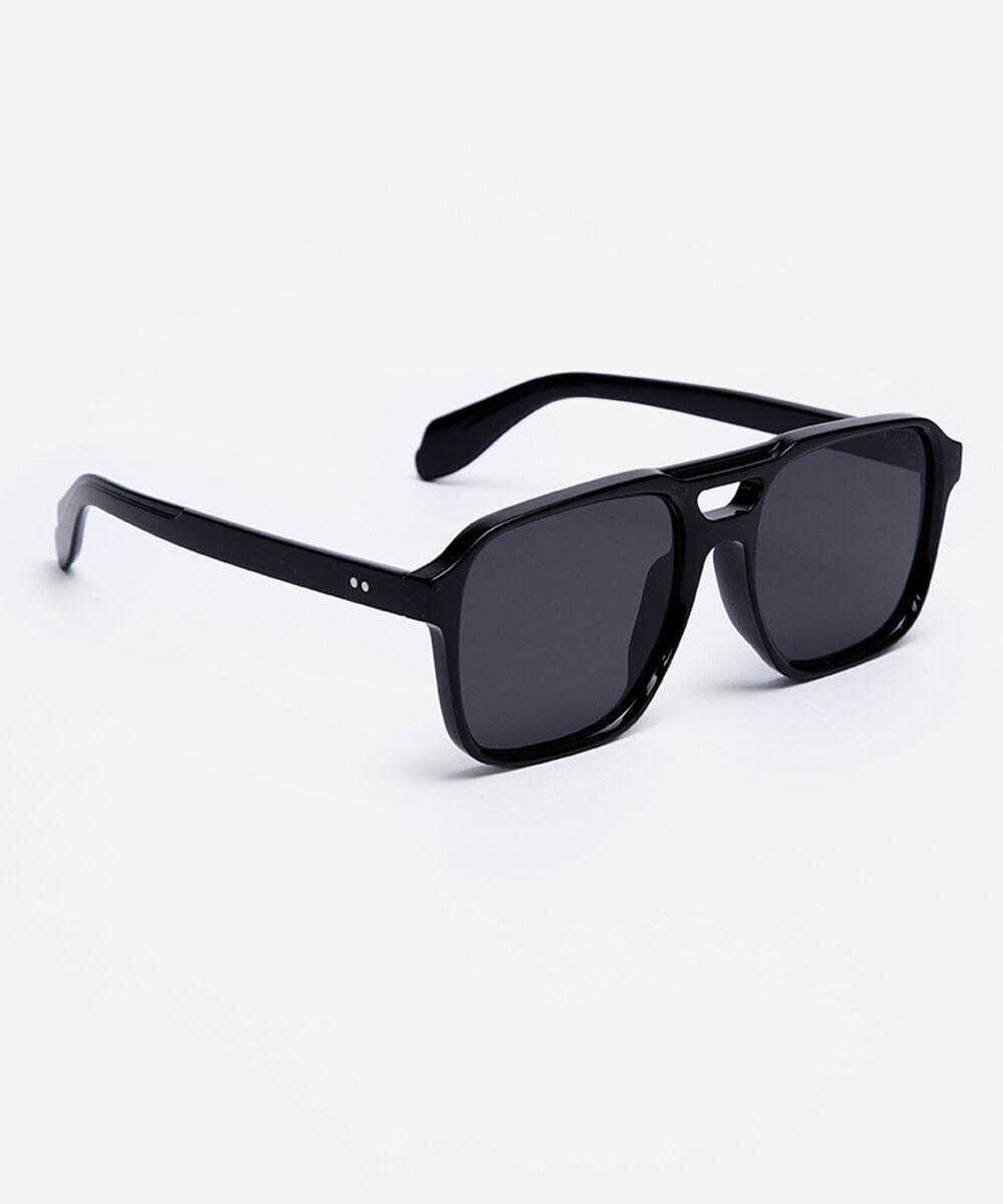 óculos de sol aviador triton unissex - preto