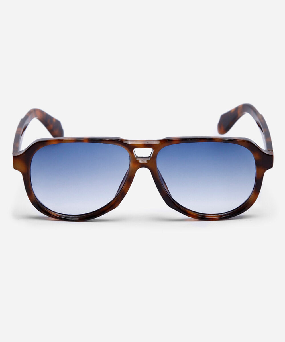 óculos de sol aviador triton feminino colorido