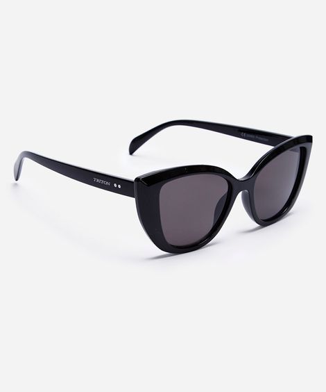 óculos de sol gatinho triton preto