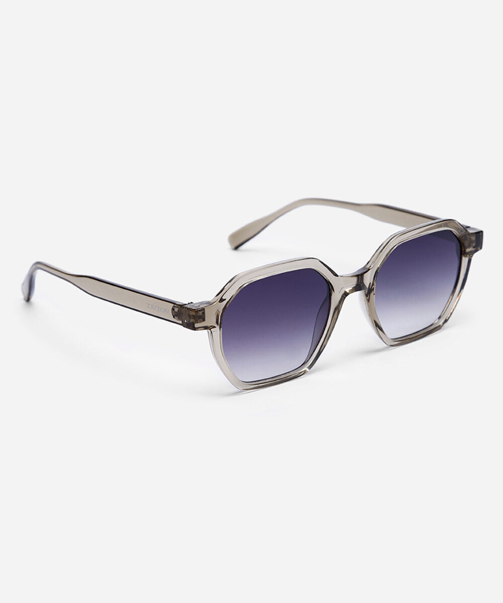 óculos de sol quadrado triton feminino verde