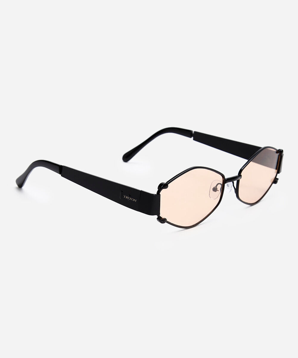 óculos de sol oval triton preto