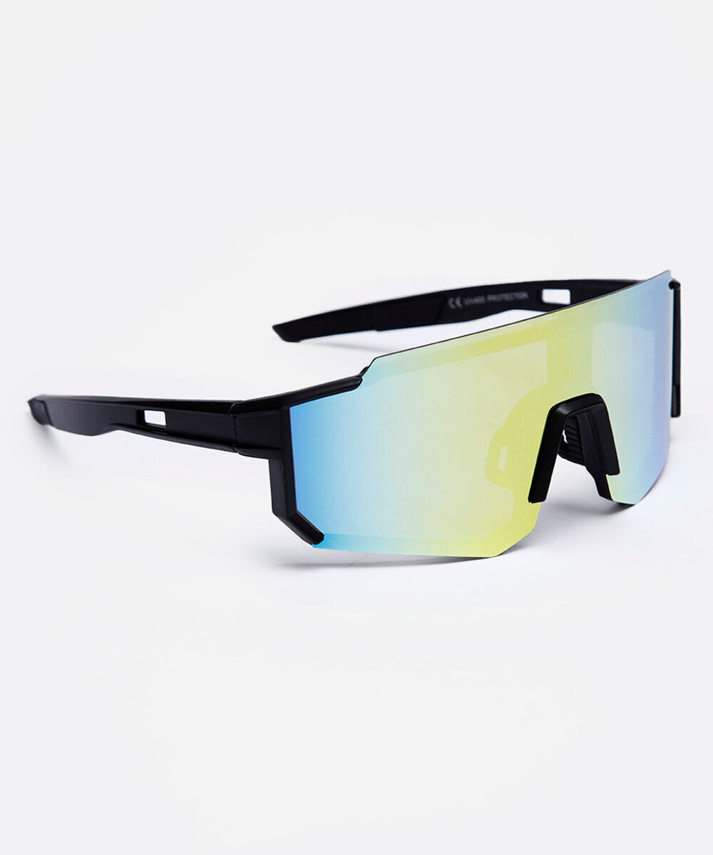 óculos de sol esportivo ace unissex preto