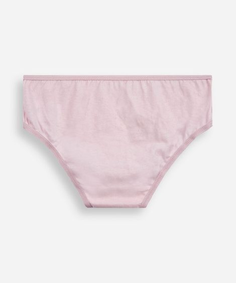 kit de 5 calcinhas infantis angel colorido