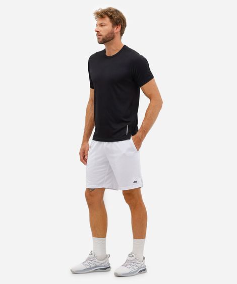 bermuda masculina texturizada branca