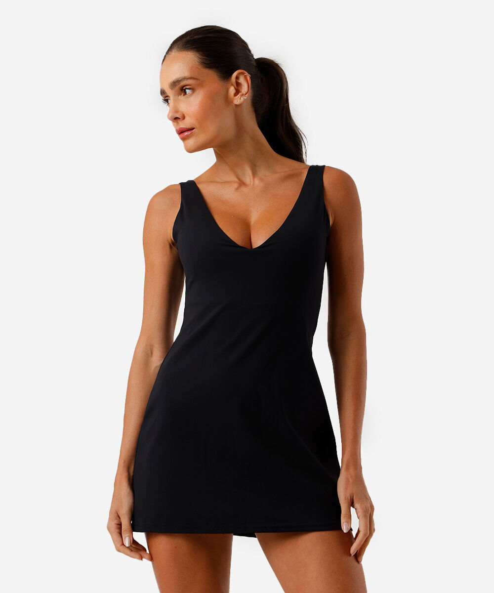 vestido feminino ultra soft preto