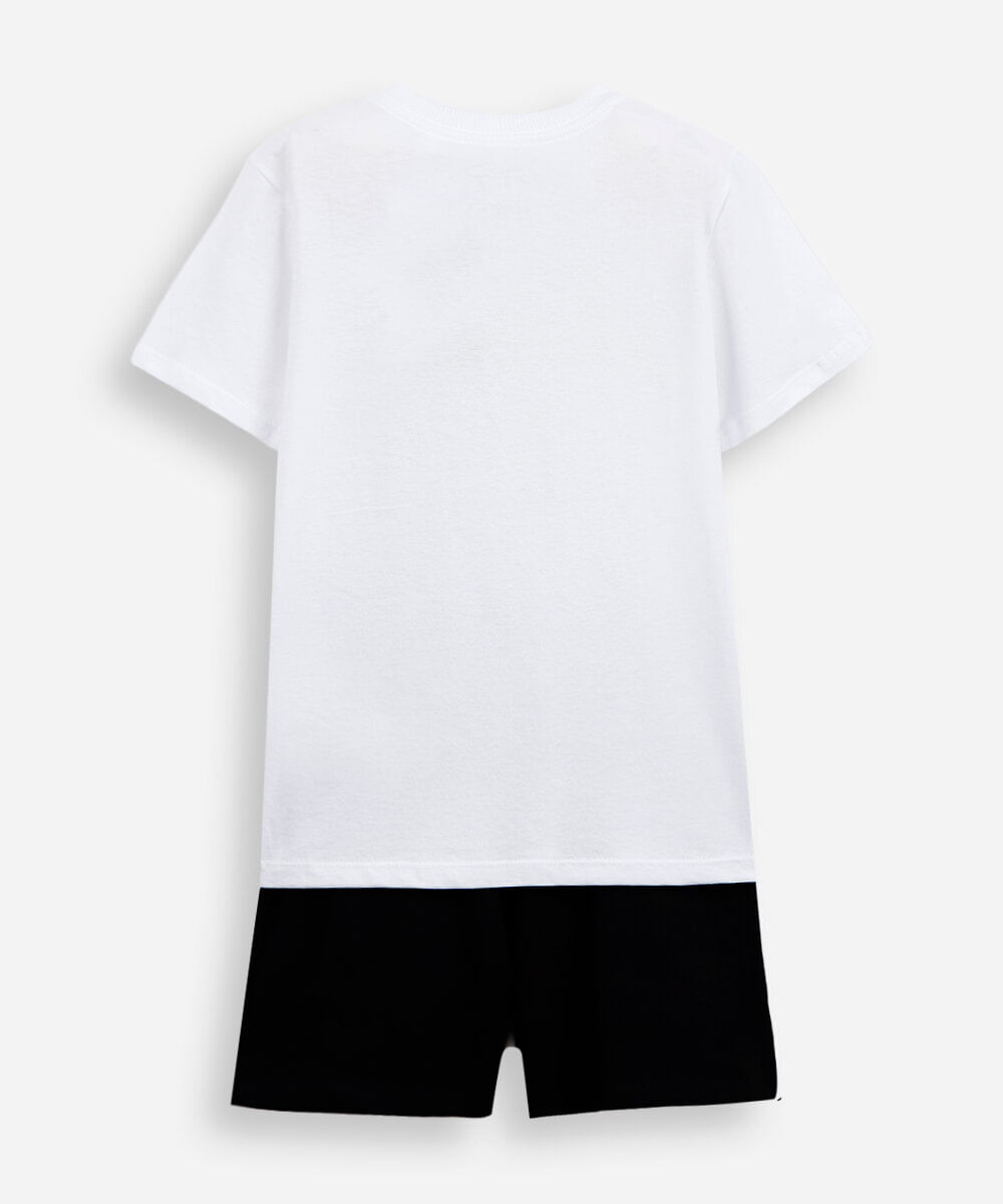 conjunto infantil bob esponja off white