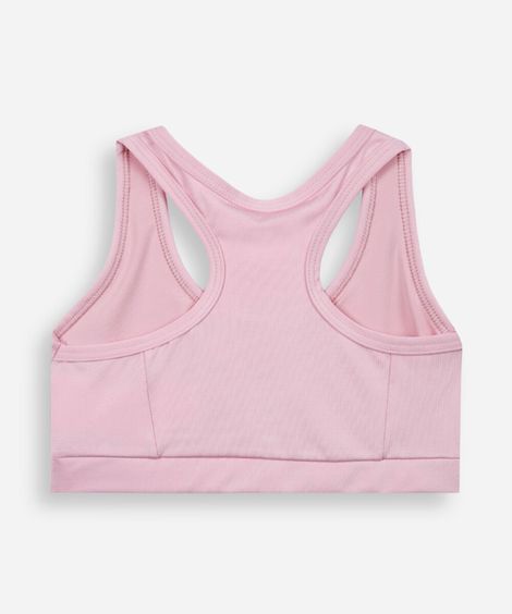 top nadador infantil esportivo rosa