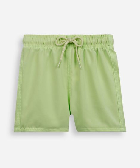 boardshort infantil com bolso verde