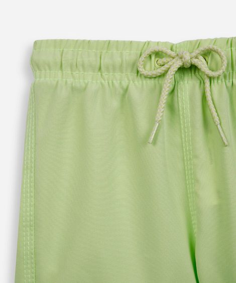 boardshort infantil com bolso verde