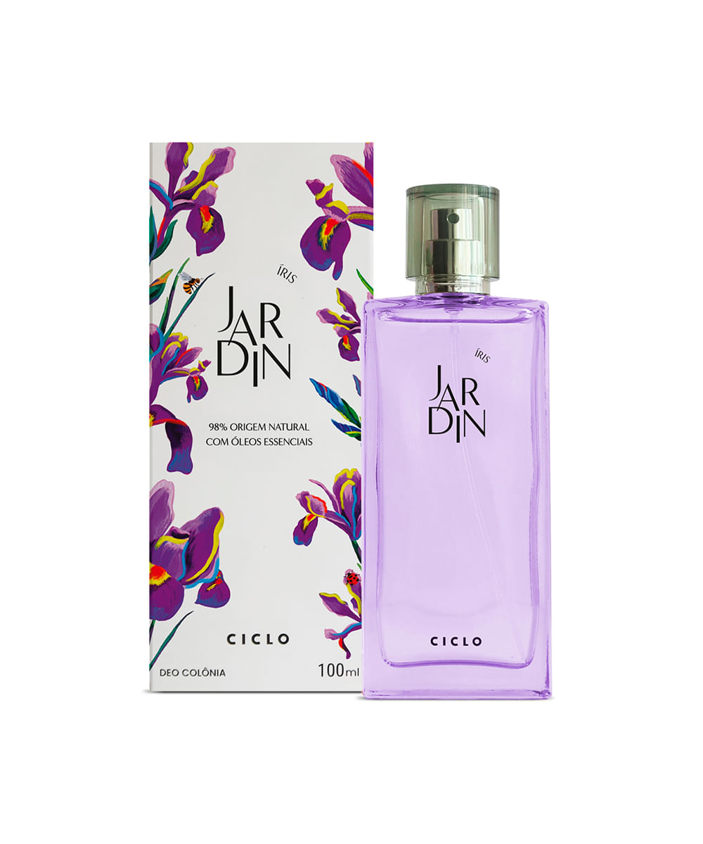 perfume feminino deo colônia ciclo jardin íris 100ml