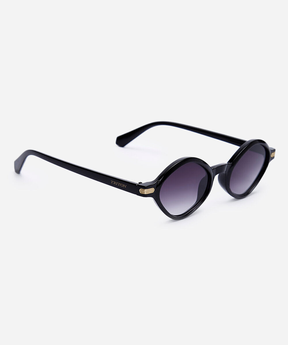 óculos de sol oval triton preto
